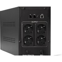 Источник бесперебойного питания ExeGate SpecialPro UNB-1600.LED.AVR.4SH.USB EP285507RUS - Превью изображения №2 — Интернет-магазин ПроЗаказ