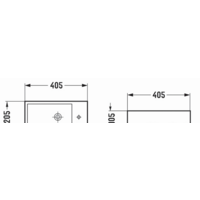 Умывальник Mexen Inez MEX-21484061L - Превью изображения №2 — Интернет-магазин ПроЗаказ
