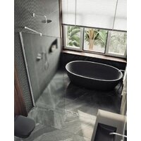 Душевая стенка MaybahGlass 195х109 MGD-680-1ш (сатин/белый матовый) - Превью изображения №2 — Интернет-магазин ПроЗаказ