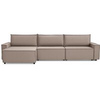 Угловой диван Mio Tesoro Дюссельдорф 293 1.5ек-1.5ек-1.5пф (1176 Savanna Plus Mocca) - Превью изображения №2 — Интернет-магазин ПроЗаказ