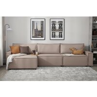 Угловой диван Mio Tesoro Дюссельдорф 293 1.5ек-1.5ек-1.5пф (1176 Savanna Plus Mocca) - Превью изображения №12 — Интернет-магазин ПроЗаказ