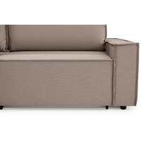 Угловой диван Mio Tesoro Дюссельдорф 293 1.5ек-1.5ек-1.5пф (1176 Savanna Plus Mocca) - Превью изображения №6 — Интернет-магазин ПроЗаказ