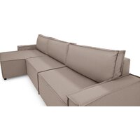 Угловой диван Mio Tesoro Дюссельдорф 293 1.5ек-1.5ек-1.5пф (1176 Savanna Plus Mocca) - Превью изображения №4 — Интернет-магазин ПроЗаказ
