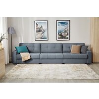 Диван Mio Tesoro Манчестер 292 1.5ек-1.5ек-1.5ек (968 серый) - Превью изображения №11 — Интернет-магазин ПроЗаказ