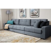 Диван Mio Tesoro Манчестер 292 1.5ек-1.5ек-1.5ек (968 серый) - Превью изображения №12 — Интернет-магазин ПроЗаказ