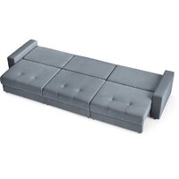 Диван Mio Tesoro Манчестер 292 1.5ек-1.5ек-1.5ек (968 серый) - Превью изображения №9 — Интернет-магазин ПроЗаказ