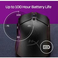 Игровая мышь HyperX Pulsefire Haste 2 Wireless (черный) - Превью изображения №3 — Интернет-магазин ПроЗаказ