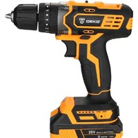 Ударная дрель-шуруповерт Deko DKCD20 Impact Set 063-4415 (с 2-мя АКБ 2 Ач, кейс) - Превью изображения №5 — Интернет-магазин ПроЗаказ