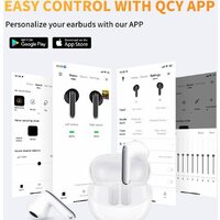 Наушники QCY AilyBuds Pro (белый) - Превью изображения №3 — Интернет-магазин ПроЗаказ