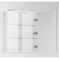  Style Line Шкаф с зеркалом Жасмин-2 60 (с подсветкой) - Превью изображения №2 — Интернет-магазин ПроЗаказ