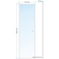 Зеркало Doratiz Тиана 45x150 2711.912 (сенсорный выключатель, подсветка) - Превью изображения №11 — Интернет-магазин ПроЗаказ