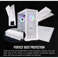 Корпус Thermaltake CTE T500 TG ARGB Snow CA-1X8-00F6WN-01 - Превью изображения №5 — Интернет-магазин ПроЗаказ