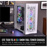 Корпус Thermaltake CTE T500 TG ARGB Snow CA-1X8-00F6WN-01 - Превью изображения №2 — Интернет-магазин ПроЗаказ