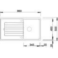 Кухонная мойка Blanco Zia 45 SL 516745 (кофе) - Превью изображения №3 — Интернет-магазин ПроЗаказ