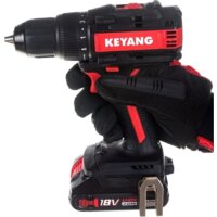 Дрель-шуруповерт Keyang DD18BL-W Set (с 2-мя АКБ, кейс) - Превью изображения №3 — Интернет-магазин ПроЗаказ