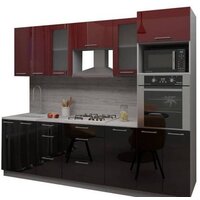 Интерлиния Мила Gloss 2.8 (бордовый-черный)