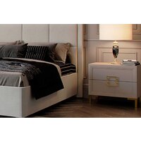 Кровать Ангстрем Дольче спальня с ПМ ДЛ-811.26 исп.30 (кашемир серый) - Превью изображения №16 — Интернет-магазин ПроЗаказ