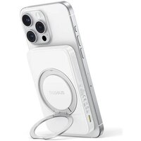 Внешний аккумулятор Baseus PicoGo Qi2 Magnetic Power Bank 5000mAh 20W (белый) - Превью изображения №2 — Интернет-магазин ПроЗаказ