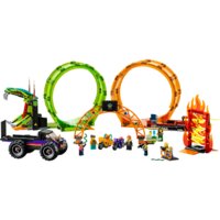 Конструктор LEGO City 60339 Трюковая арена Двойная петля - Превью изображения №5 — Интернет-магазин ПроЗаказ