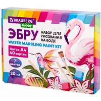 BRAUBERG HOBBY ЭБРУ 40 картин А4 665354