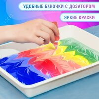 Набор для рисования BRAUBERG HOBBY ЭБРУ 40 картин А4 665354 - Превью изображения №5 — Интернет-магазин ПроЗаказ