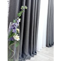 Штора Модный текстиль 03L1 112MT391019 (250x210, темно-серый) - Превью изображения №2 — Интернет-магазин ПроЗаказ