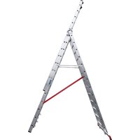 Лестница-стремянка Новая высота NV 523 трёхсекционная индустриальная 3x13 ступеней - Превью изображения №4 — Интернет-магазин ПроЗаказ