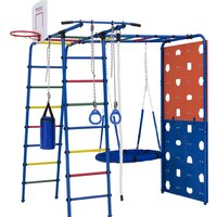 Детский спортивный комплекс Формула здоровья Street 2 (салатовый/радуга) - Превью изображения №4 — Интернет-магазин ПроЗаказ