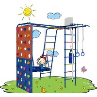 Детский спортивный комплекс Формула здоровья Street 2 (салатовый/радуга) - Превью изображения №2 — Интернет-магазин ПроЗаказ