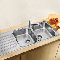 Кухонная мойка Blanco Lantos 8 S-IF Compact 519713 - Превью изображения №2 — Интернет-магазин ПроЗаказ