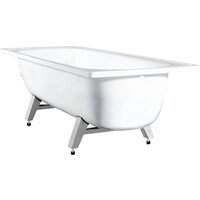 Ванна Виз Antika A-20001 120х70 (белая орхидея, c ножками) - Превью изображения №3 — Интернет-магазин ПроЗаказ