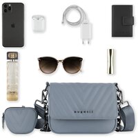 Женская сумка Bugatti Sira 49332039 (голубой) - Превью изображения №12 — Интернет-магазин ПроЗаказ