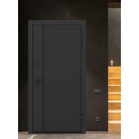 Металлическая дверь Guard Line зеркало 86x205 правая (графит/шагрень белая) - Превью изображения №6 — Интернет-магазин ПроЗаказ