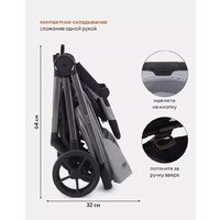 Коляска прогулочная «книга» Rant Golf RA101 (classic grey) - Превью изображения №10 — Интернет-магазин ПроЗаказ