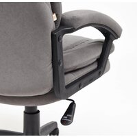 Офисное кресло TetChair Comfort LT флок (серый) - Превью изображения №6 — Интернет-магазин ПроЗаказ