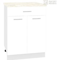 Кортекс-мебель Корнелия Лира НШ60р1ш (белый/мадрид)