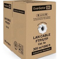 Кабель ExeGate UTP4-C5e-CCA-S25-IN-PVC-GY-305 UTP - Превью изображения №2 — Интернет-магазин ПроЗаказ