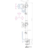 Кронштейн для монитора Arm Media LCD-T43 - Превью изображения №2 — Интернет-магазин ПроЗаказ