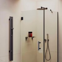 Душевой уголок MaybahGlass MGY-1304-6 (бесцветное стекло/черный) - Превью изображения №3 — Интернет-магазин ПроЗаказ