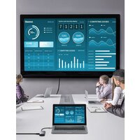 Док-станция Baseus Metal Gleam Series 4 in 1 Multifunctional Type-C CAHUB-CY0G - Превью изображения №12 — Интернет-магазин ПроЗаказ