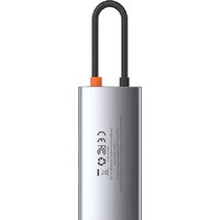 Док-станция Baseus Metal Gleam Series 4 in 1 Multifunctional Type-C CAHUB-CY0G - Превью изображения №4 — Интернет-магазин ПроЗаказ