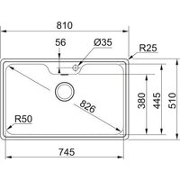 Кухонная мойка Franke BCX 610-81 101.0689.879 (стальной) - Превью изображения №2 — Интернет-магазин ПроЗаказ