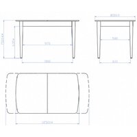 Кухонный стол Мебель-класс Сатурн (белый) - Превью изображения №2 — Интернет-магазин ПроЗаказ