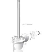 Ершик для унитаза Bisk Ontario 00223 - Превью изображения №2 — Интернет-магазин ПроЗаказ