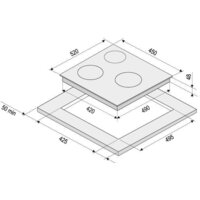 Варочная панель Krona Corso 45 BL - Превью изображения №3 — Интернет-магазин ПроЗаказ