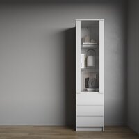 Шкаф-витрина НК-Мебель Stern ШКВ-1 72678280 (белый) - Превью изображения №4 — Интернет-магазин ПроЗаказ