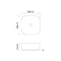 Умывальник IDDIS Bridge BRIWS04i27 - Превью изображения №5 — Интернет-магазин ПроЗаказ