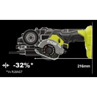 Дисковая (циркулярная) пила Ryobi RCT18C-0 5133004953 (без АКБ) - Превью изображения №4 — Интернет-магазин ПроЗаказ