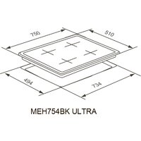 Варочная панель Meferi MEH754BK Ultra - Превью изображения №12 — Интернет-магазин ПроЗаказ
