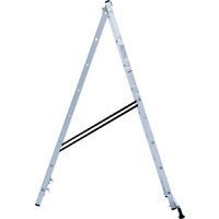 Лестница-стремянка Новая высота NV 122 алюминиевая двухсекционная 2x8 ступеней - Превью изображения №5 — Интернет-магазин ПроЗаказ